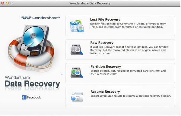 WonderShare Data Recovery