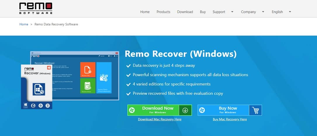 Remo Recovery